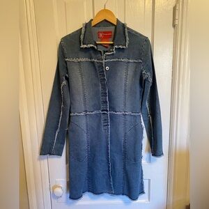 Vintage Bongo Distressed Denim Coat
